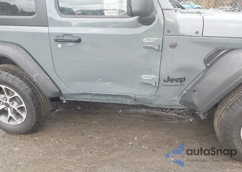 2025 Jeep Wrangler 2-Door Sport S 4X4 from USA, damaged, VIN 1C4PJXAN9SW646359